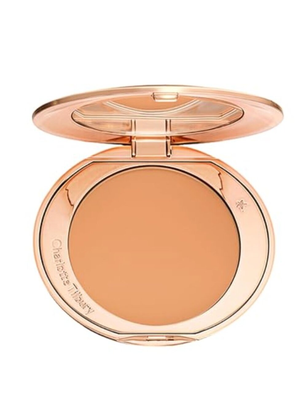 NEW Charlotte Tilbury 3 Tan Airbrush Flawless Finish Setting Powder Pressed